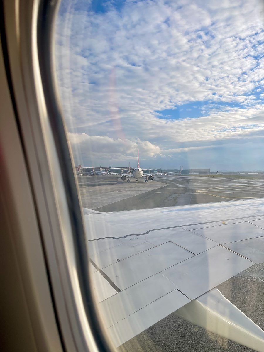 An aircraft on the tarmac at Istanbul Airport, the starting point for any Istanbul layover